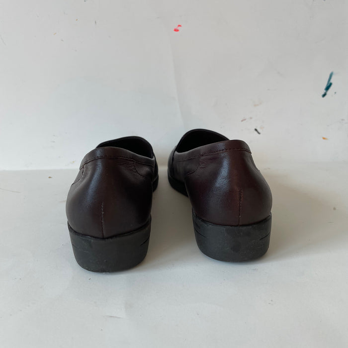 Westies brown leather loafers